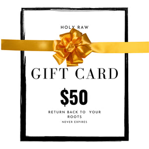 Holy Raw Gift Card
