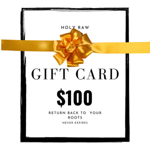 Holy Raw Gift Card