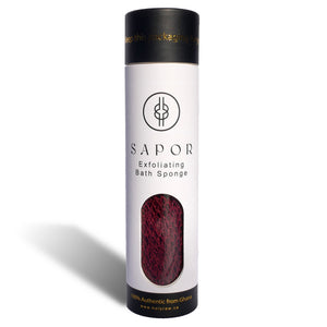 SAPOR - Ghanaian Exfoliating Body Bath Sponge | Holy Raw
