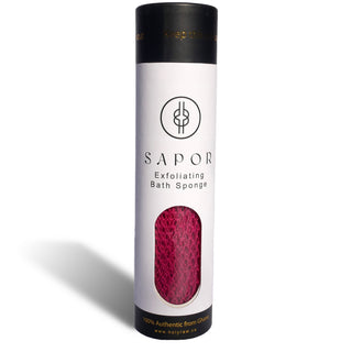 SAPOR - Ghanaian Exfoliating Body Bath Sponge | Holy Raw